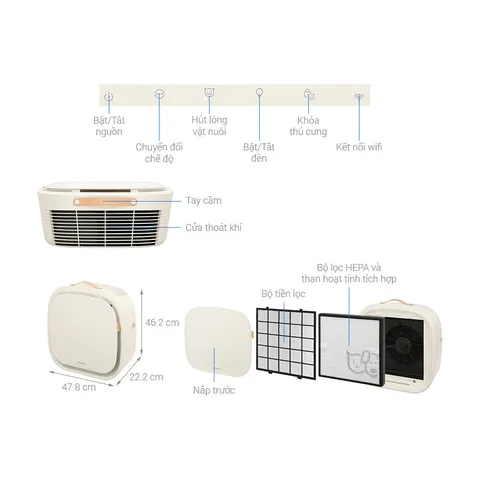 Máy lọc không khí Philips AC3360/11