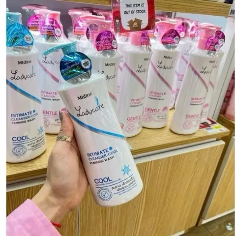 ( 400ml chai vòi ) Dung dịch vệ sinh phụ nữ Mistine Thái Lan dành cho da nhạy cảm 812057