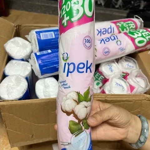 Bông Tẩy Trang Ipek Thổ Nhĩ Kỳ 100% Cotton Tự Nhiên 812065