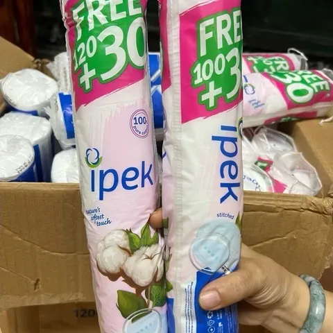 Bông Tẩy Trang Ipek Thổ Nhĩ Kỳ 100% Cotton Tự Nhiên 812065