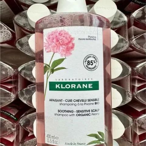 [ XẢ KHO ] Klorane Shampoo With Peony - Dầu Gội Chiết Xuất Hoa Mẫu Đơn Cho Da Đầu Khô & Ngứa 400ml 812068
