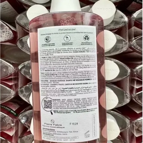[ XẢ KHO ] Klorane Shampoo With Peony - Dầu Gội Chiết Xuất Hoa Mẫu Đơn Cho Da Đầu Khô & Ngứa 400ml 812068