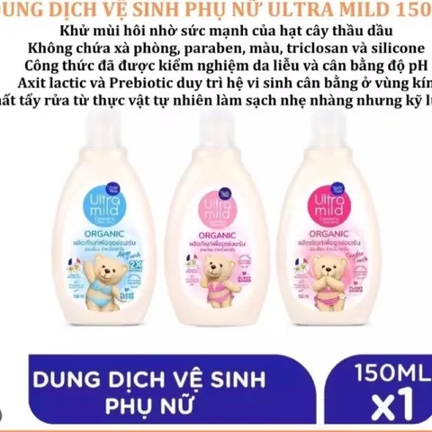 Dung Dịch Vệ Sinh Phụ Nữ Ultra Mild 150ml 812077
