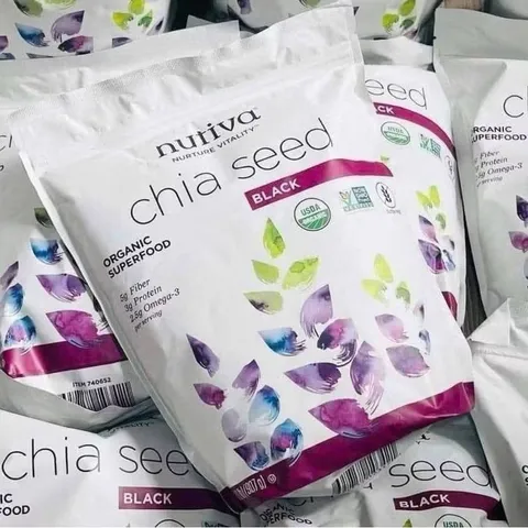 Hạt Chia Hữu Cơ Nutiva Mỹ 907g – Bí Quyết Giảm Cân, Giữ Dáng Tự Nhiên 812087