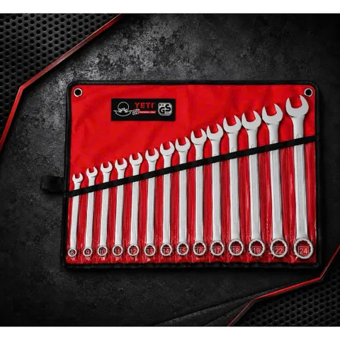 Bộ cờ lê vòng miệng YETI , 14 cây , 8-24mm 812123