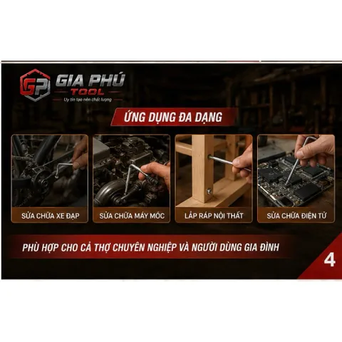 Combo 2 bộ lục giác ZETI đầu bi và đầu bông thép CRV siêu cứng 812129