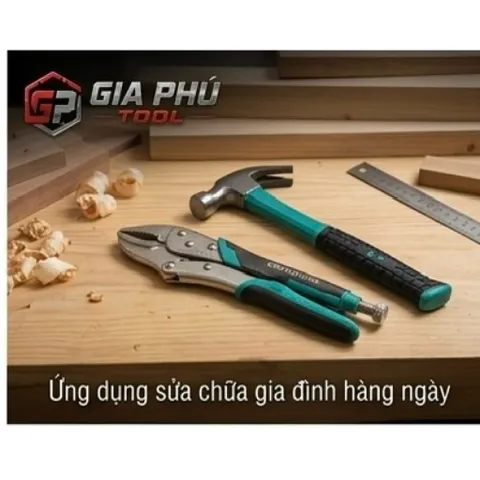 Combo 1 búa và 1 kìm bấm 812124