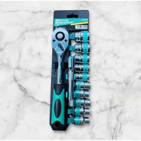 Bộ khẩu 12 chi tiết , đầu tuýp 1/2 từ 8-24mm 812125