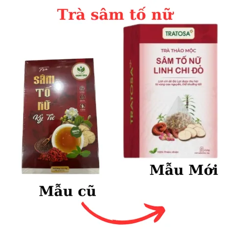 Trà Sâm Tố Nữ Giúp Giảm Nám, Tàn Nhang, Đẹp Da, Cân Bằng Nội Tiết Tố