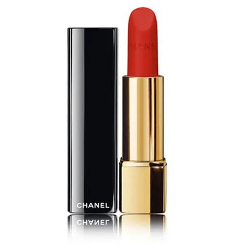 Son Chanel Rouge Allure Velvet 57 Rouge Feu Màu Đỏ Cam Chính hãng