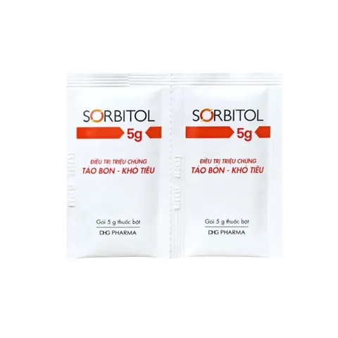 Vitamin Sorbitol 5g U.S.PHAR (Hộp 20 gói) Hỗ trợ kích thích nhu động ruột và làm mềm phân để giúp đại tiện dễ dàng