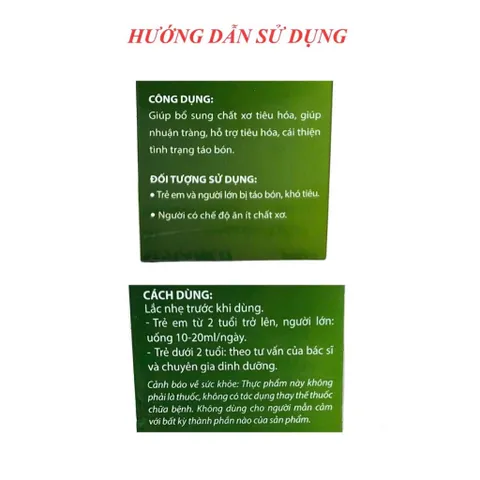 Chất Xơ Inulin Pluss Euphar Mediphar (Hộp 20 ống) bổ sung chất xơ hòa tan và hỗ trợ cải thiện tình trạng táo bón.