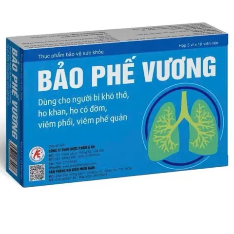 Bảo Phế Vương (Hộp 20 viên) Hỗ trợ thanh phế, giảm viêm, tiêu đờm và giảm các cơn ho.
