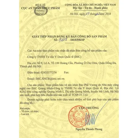 Bảo Phế Vương (Hộp 20 viên) Hỗ trợ thanh phế, giảm viêm, tiêu đờm và giảm các cơn ho.