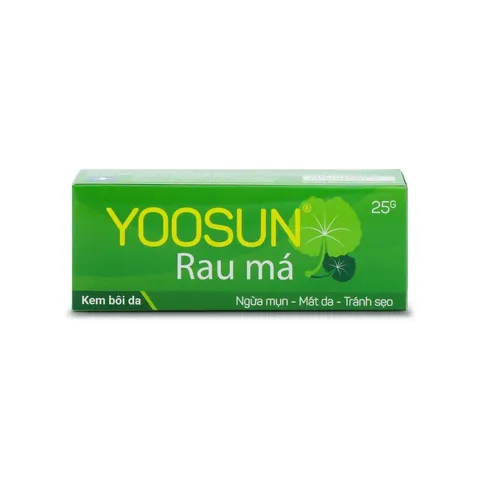 Kem Bôi Da YOOSUN RAU MÁ (Tuýp 25g) Làm dịu mẩn ngứa, làm mát da, ngừa mụn, tránh sẹo.