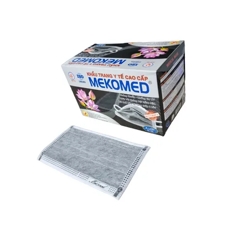 KHẨU TRANG Y TẾ MEKOMED 4 LỚP (Hộp 50 cái) Có 5 màu để lựa chọn.
