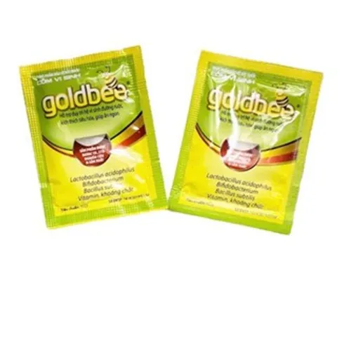 Cốm vi sinh Goldbee (Hộp 30 gói) Giúp bổ sung vitamin, L-Lysine, Canxi và các men vi sinh có lợi cho hệ tiêu hóa.