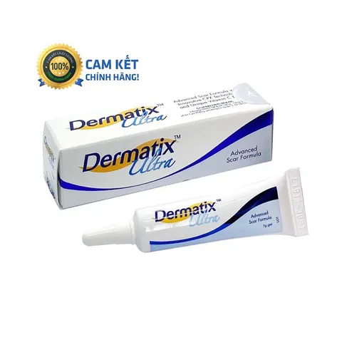 Gel làm mờ sẹo Dermatix Ultra (Tuýp 7g) Giúp làm phẳng và mờ sẹo, thẩm thấu nhanh, không cần mát xa, không nhờn dính.