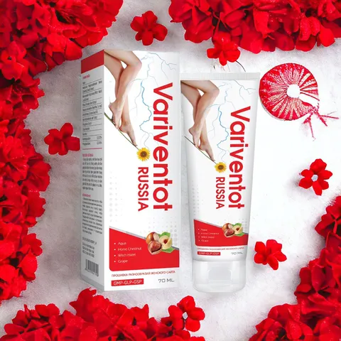 Kem thoa da Variventot RUSSIA (Tuýp 70ml) Cung cấp các dưỡng chất làm hạn chế các vết rạn da, tăng cường độ ẩm cho da