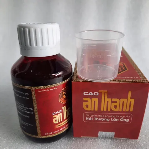 Cao An Thanh Nam Dược (Chai 100ml) Dùng cho người lớn hỗ trợ trừ ho, bổ phế, giảm rát họng, khàn tiếng.
