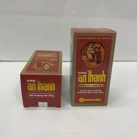 Cao An Thanh Nam Dược (Chai 100ml) Dùng cho người lớn hỗ trợ trừ ho, bổ phế, giảm rát họng, khàn tiếng.