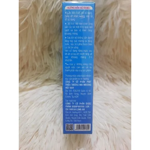 Xịt Răng Miệng Dr.Smile (Chai 30ml) Làm sạch khoang miệng, ngăn ngừa sâu răng, ngừa ố vàng.