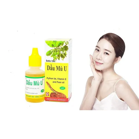 DẦU MÙ U QUANG MINH (Cha 15ml) Dầu Mù U làm mau lành các vết thương, Mau liền da, liền sẹo, bỏng.