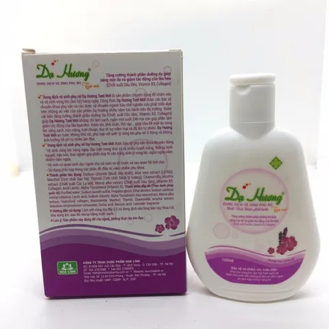 Dung dịch vệ sinh phụ nữ DẠ HƯƠNG Lavender (Chai 100ml) Giúp làm sạch nhẹ nhàng, khử mùi hôi, dưỡng da, chống khô rát.