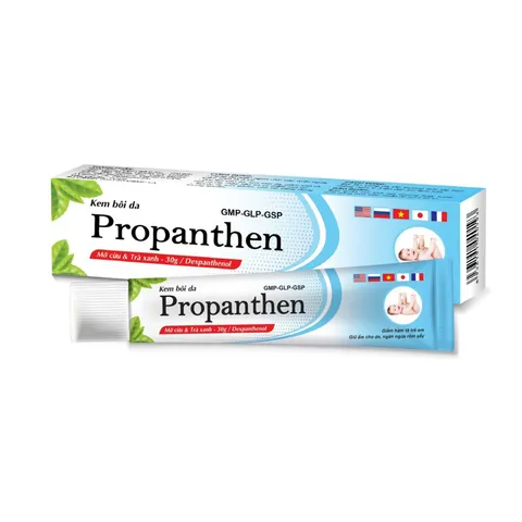 Kem chống hăm tã trẻ em Propanthen (Tuýp 30g) Giảm hăm tã trẻ em, Giúp giữ ẩm cho da ngăn ngừa rôm sảy.