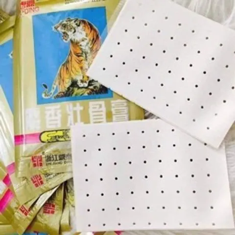 Cao dán con Cọp SHEXIANG (gói 4 miếng) Giúp giảm đau nhức xương khớp, đau lưng, đau vai, đau răng, bong gân, trật khớp.