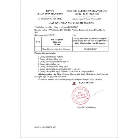 Viên uống CHOLESSEN (Chai 30 viên) Hỗ trợ cải thiện tình trạng mỡ trong máu và gan nhiễm mỡ, Hỗ trợ tăng cường chức năng gan