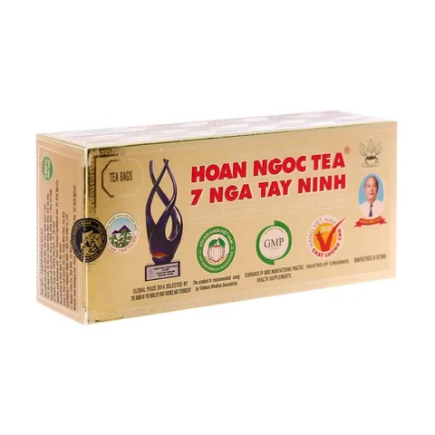 Trà túi lọc TRÀ HOÀN NGỌC 7 NGA TÂY NINH (Hộp 30 túi lọc) Giúp thanh nhiệt, hỗ trợ thải độc gan, chậm quá trình lão hoá.