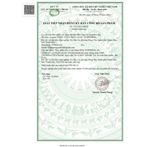Siro bổ sung kẽm ZIN - KENGOLD (Hộp 20 ống) Hỗ trợ kích thích trẻ ăn ngon miệng và tăng cường hệ miễn dịch.