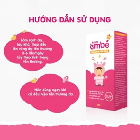 Kem bôi da thảo mộc KEM EM BÉ (Tuýp 20g) Hỗ trợ giúp Làm mát da, ngăn ngừa và làm dịu vết rôm sảy, hăm tã, mẩn ngứa.