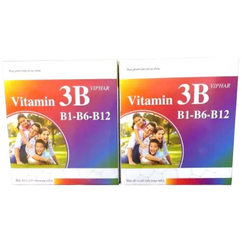 Viên uống Vitamin 3B Viphar (Hộp 100 viên) Bổ sung vitamin B1, B6, và B12 cho cơ thể giúp tăng cường sức đề kháng, giảm mệt mỏi.