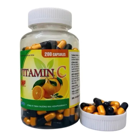 Viên uống bổ sung VITAMIN C APCO (Chai 200 viên) Giúp tăng cường sức đề kháng, giúp cơ thể giảm mệt mỏi