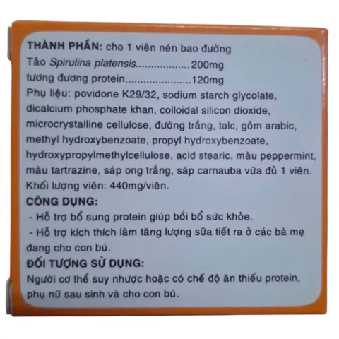 Viên uống Mekolactagil Mekophar (Hộp 20 viên) Kích thích tuyến sữa, gia tăng thể tích sữa mẹ tự nhiên