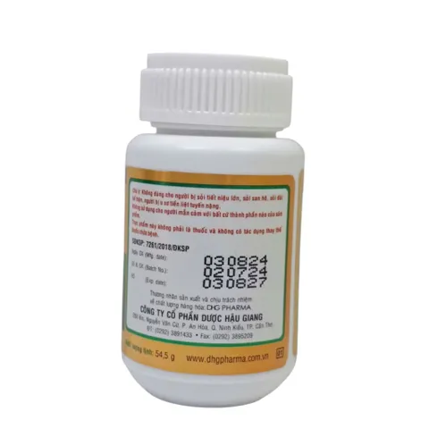 Viên uống Kim Tiền Thảo Râu Mèo DHG Pharma (Chai 100 viên) Hỗ trợ giúp lợi tiểu và đào thải cặn sỏi ra khỏi cơ thể.
