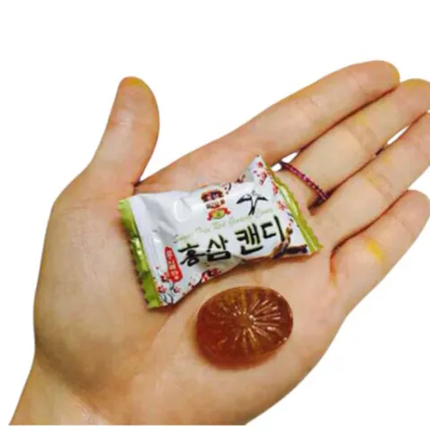 Kẹo hồng sâm không đường Hàn Quốc Cheonnyeonae Food (Bịch 200g) bồi bổ sức khỏe, giảm căng thẳng, thư giãn tinh thần