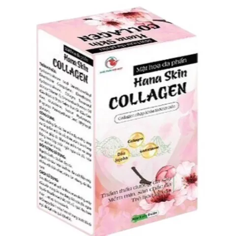 Serum dưỡng da Hana Skin Collagen Việt Nhật (Hộp 5 vỉ x 5 viên) Giúp mờ thâm nám, tàn nhang và hạn chế lão hóa da
