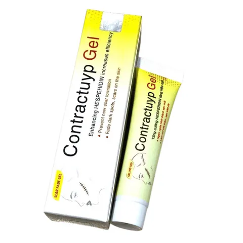 Contractuyp Gel (Tuýp 15g) Hỗ trợ làm mờ các vết sẹo và thâm trên da