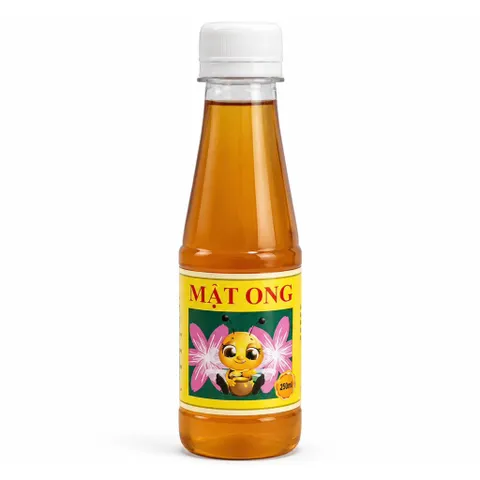 Mật Ong nguyên chất Tây Bắc Bảo Châu (Chai 650ml) Pha trà chanh mật ong giải khát, nguyên liệu làm bánh, tẩm ướp gia vị