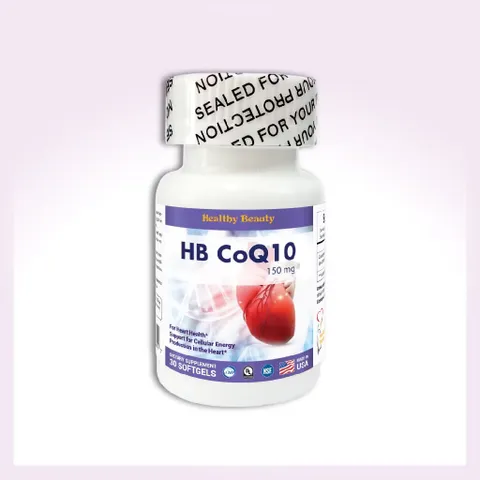 Viên uống HB CoQ10 150MG (Hộp 30 viên) Hỗ trợ tăng cường sức khỏe tim mạch