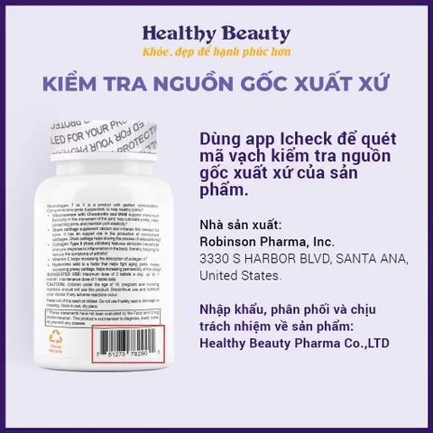 Viên uống HB CORDY EXTRACT (Hộp 60 viên) Giúp bồi bổ khí huyết, hỗ trợ tăng cường sức đề kháng, làm chậm quá trình lão hóa.