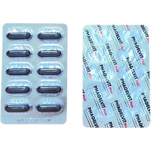 Viên uống PHAGELVIT Plus (Hộp 100 viên) Bổ sung vi chất thiếu hụt, tăng cường sức đề kháng, giảm mệt mỏi, suy nhược