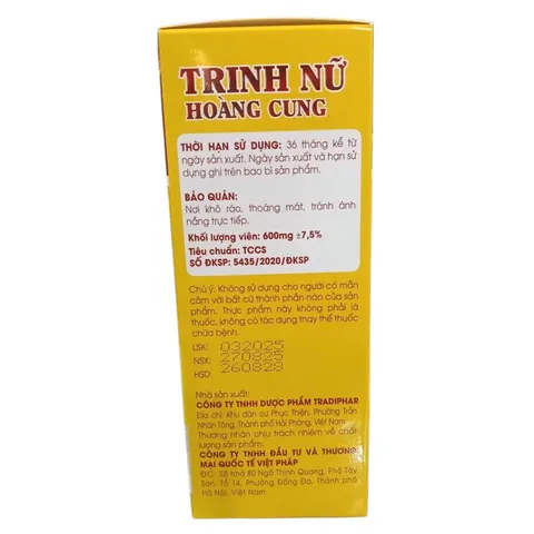 Viên uống Trinh Nữ Hoàng Cung 350mg (Chai 50 viên) Hỗ trợ hạn chế sự phát triển của u xơ ở nữ và tuyến tiền liệt ở nam