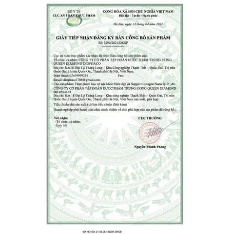 Viên đẹp da SUPPER Collagen Nano Q10 (Chai 60 viên) Hỗ trợ làm chậm quá trình lão hóa da, giảm nếp nhăn giúp da sáng mịn