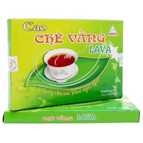 Cao Chè Vằng Lava (Hộp 5 gói) hỗ trợ lợi sữa và giảm cân cho phụ nữ sau sinh.