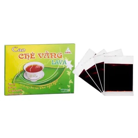 Cao Chè Vằng Lava (Hộp 5 gói) hỗ trợ lợi sữa và giảm cân cho phụ nữ sau sinh.