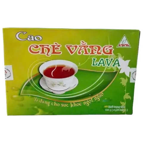 Cao Chè Vằng Lava (Hộp 5 gói) hỗ trợ lợi sữa và giảm cân cho phụ nữ sau sinh.